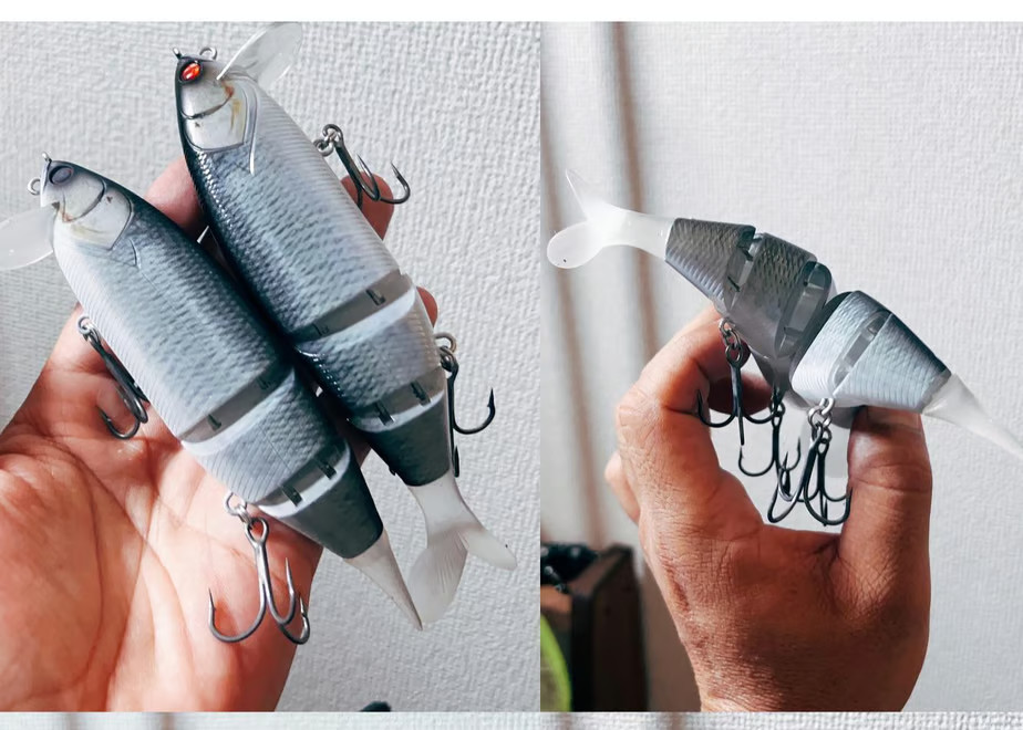 weeble YATTABAIT Tech diamond fish Color 1.65oz Swimbait Floating NEW Japan - Image 4