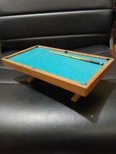 Mini Hand Made Pool Table  Stick 9" Long