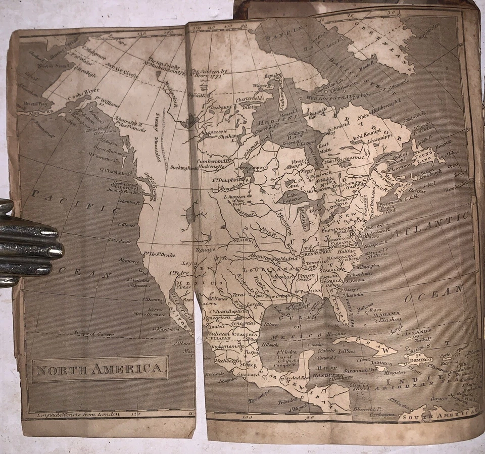 1818, HISTORY OF NORTH AND SOUTH AMERICA, by RICHARD SNOWDEN, 2 VOL IN 1, MAPS - Image 4 of 4
