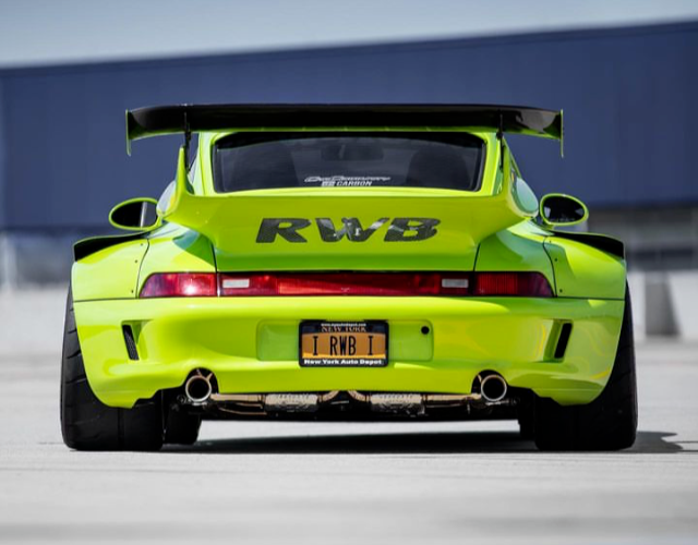 RWB Original 993 Porsche Cut Fender Signed by Akira Nakai San | eBay