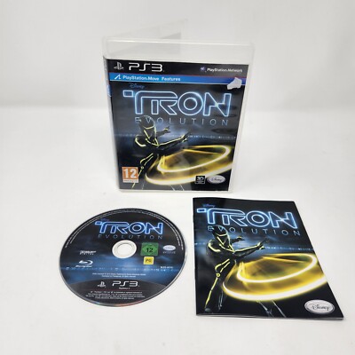 TRON: Evolution PlayStation 3 PS3 Complete w/ Manual TESTED Working Region Free 