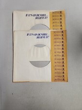 45 RPM 7" RECORD SLEEVES CO. SLEEVE 2 PACK SEE PHOTOS - ABC Dunhill SLV153