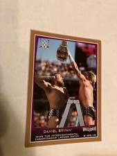 #103 2015 TOPPS WWE DANIEL bryan 'bronze