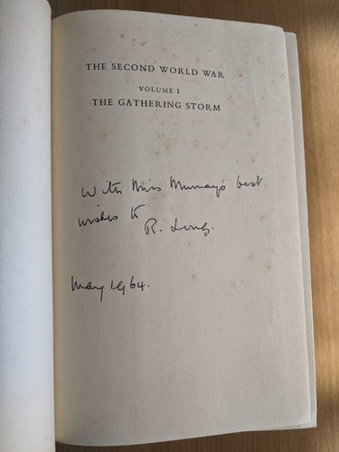 Winston S. Churchill - WWII Volume I: The Gathering Of The Storm (1st Ed, 1948) - Picture 3 of 11