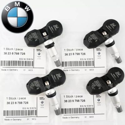 4X Genuine TPMS Tire Pressure Sensor For BMW 328i 335i 528i 750i X5 36236798726