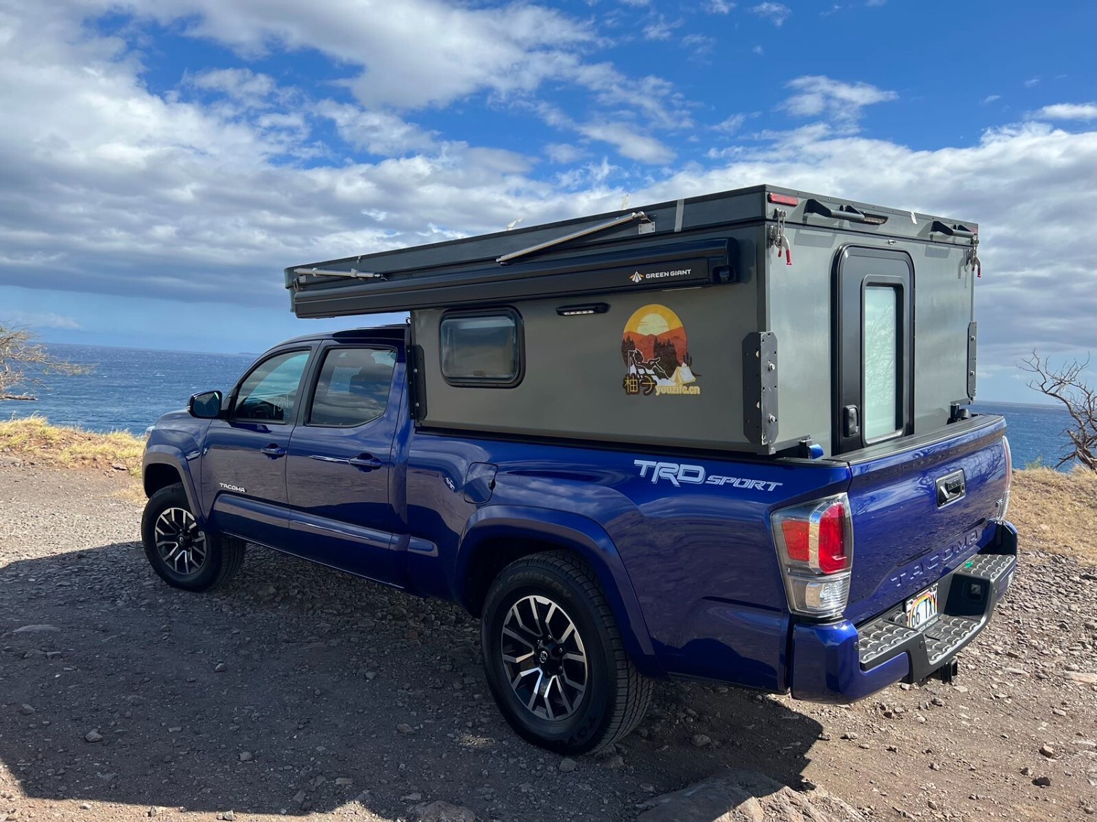 RV camper liftable camping cargo box fit Toyota Tacoma (cargo box only )
