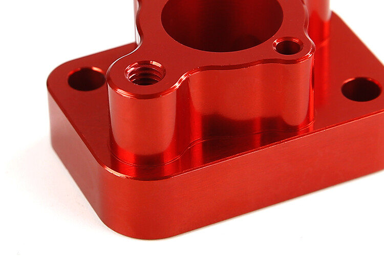 Collettore Aspirazione CNC In Lega 32cc Argento Per Modelli 1/5 HPI Baja KM Losi FG