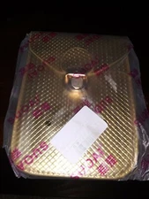 Suoai gold evening handbag