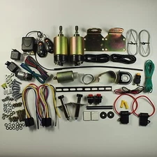 2 Door Handle Popper Kit 80 lb Remote Shaved TRUNK KIT INCLUDED remotes New