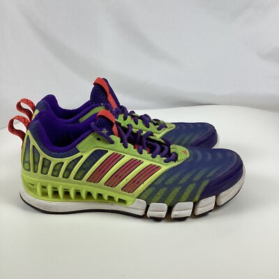 Adidas Climacool Aerate Hyper Yellow Green Blue Running Shoes G66655 Womens  Sz 6 | eBay