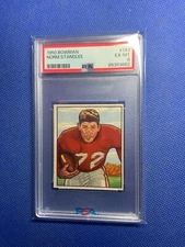 1950 bowman football#143 norm standlee psa 6**** Just Graded***