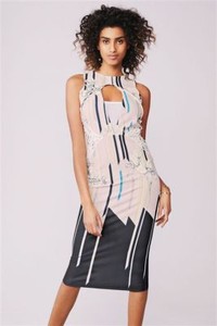 next floral bodycon dress