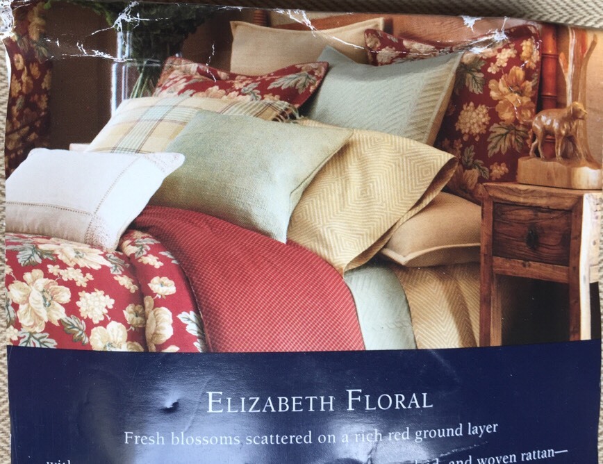 CHAPS Home ELIZABETH Bedding EURO Pillow SHAM Size 26 x 26" New SHIP