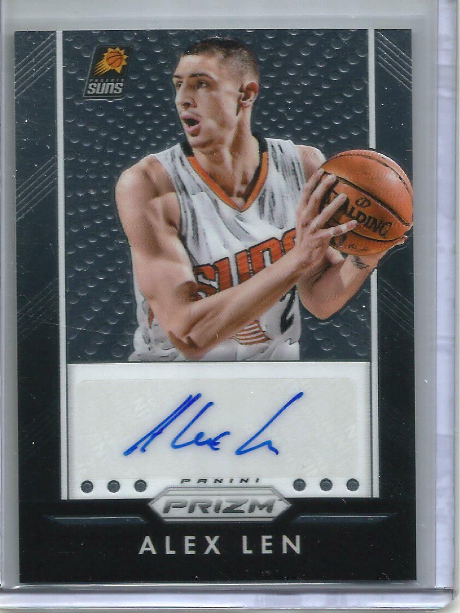 Alex Len 15/16 Panini Prizm Autograph | eBay