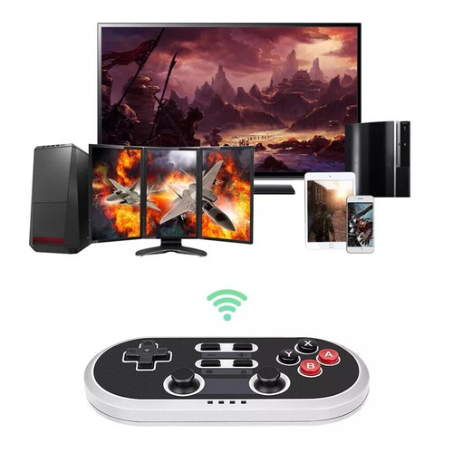 Wireless Bluetooth Gamepad Controller For Switch PC PS3 Android - Picture 8 of 12