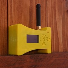 B-Ware TTGO Gehäuse "New Gate" LORA ESP32 T3 Board 0,96Zoll TFT APRS Meshcom