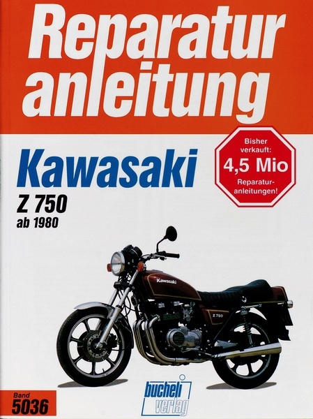 Thumbnail - Kawasaki Z 750 Ab 1980 Reparaturanleitung Reparatur-handbuch