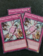 Yu-Gi-Oh! - 3X Fusion Fright Waltz - MP17-EN108 - Common - 1st Edition - NM/M