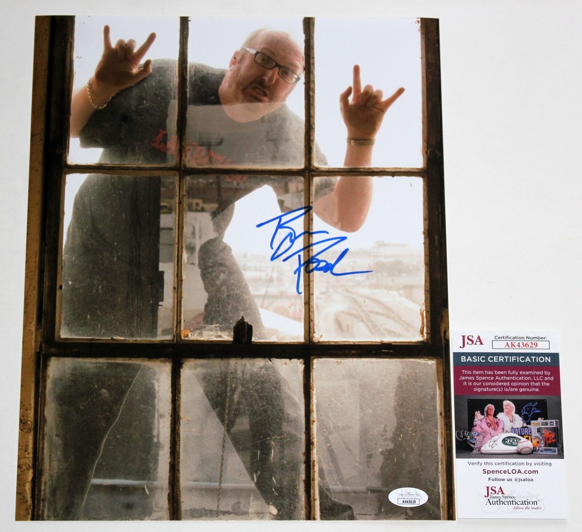 BRIAN POSEHN SIGNED 11x14 PHOTO THE DEVIL'S REJECTS ZOMBIE