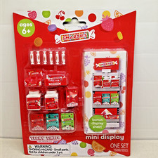 TEENY TINIES Mini Display Smarties Candy 18 Pcs Set Miniature Toy Doll House NEW