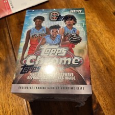 2021-22 TOPPS CHROME OVERTIME ELITE OTE BASKETBALL SEALED BLASTER BOX 