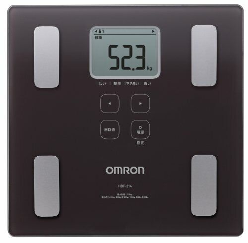 OMRON Body Composition Analyzer "Body Scan" Brown HBF-214-BW - Picture 1 of 6