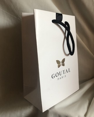 Annick Goutal Paris Papier Geschenk Henkeltasche - elegante Geschenktüte!