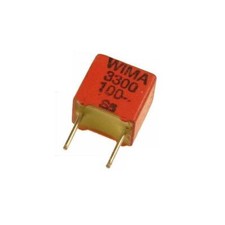 4 WIMA FKP2 100V 3300pF 5mm 2.5 Polypropylene Film Capacitor 024004-