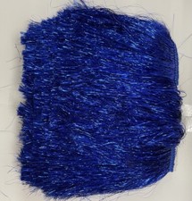 TINSEL FRINGE 7 INCH SOLD BY 1 YARD BLUE