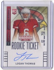 LOGAN THOMAS 2014 PANINI CONTENDERS RC AUTO /158* LOOKING STRAIGHT CARDINALS