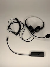 AGPTEK Hands-Free Call Center Noise Cancelling Corded Monaural Headset Headphone