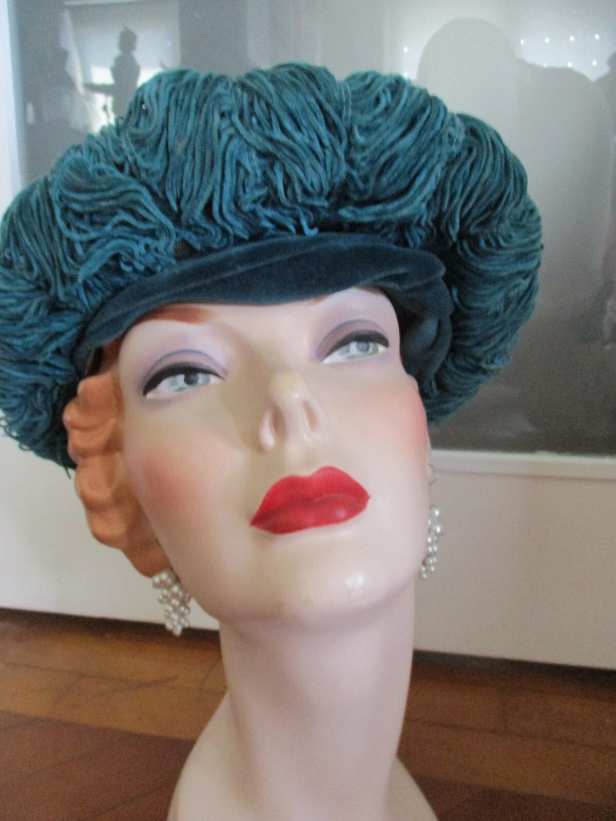 Magnifique chapeau vintage Christian Dior années 50