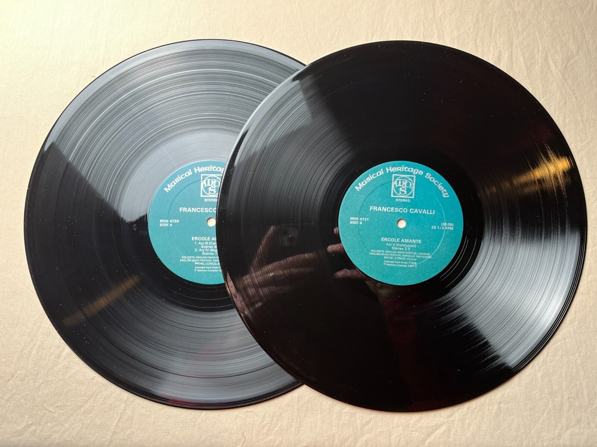 FRANCESCO CAVALLI Ercole Amante 1981 Box Set Musical Heritage MHS