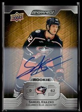 2023-24 Upper Deck Engrained Oak Autograph Samuel Knazko Auto #126
