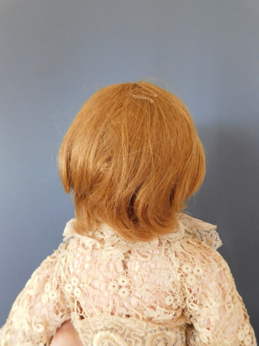 Perruque Taille 6 pour poupée cheveux naturels Bru Steiner Jumeau (n°13) - Foto 1 di 3