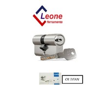 CILINDRO EUROPEO SERRATURA  FRIZIONATO  VARIE MISURE SICUREZZA TITANi6 5chiavi+1