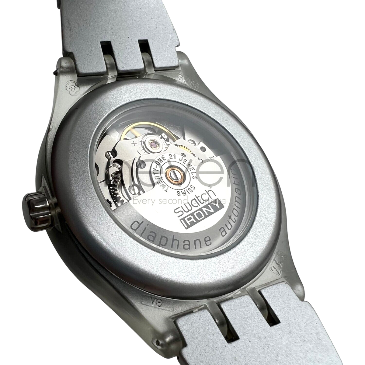 SWATCH IRONY SWISS MADE DIAPHANE AUTOMATIC WATER RESISTANT