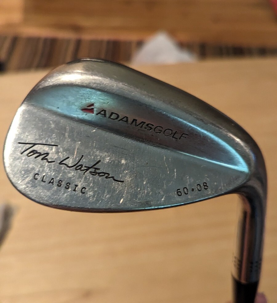 Adams golf Tom Watson Lob Wedge Wedge Flex Steel Shaft Adamsgolf Grip Adams golf Tom Watson Lob Wedge Wedge Flex Steel Shaft Adamsgolf Grip