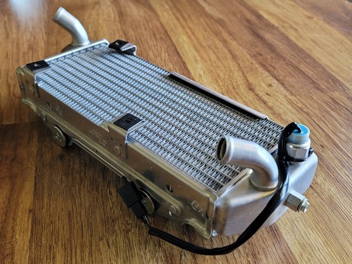 New 2022 Suzuki DRZ400SM Left Radiator DRZ400S DR-Z400 SM S SuperMoto OEM 05-22 - Picture 6 of 12