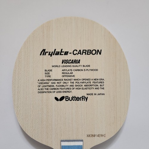 Butterfly Viscaria ALC Table Tennis Racket Blade Bat Offensive Shakehand FL/ST - Picture 25 of 35