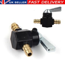 Motorcycle Inline Petrol On-Off Fuel Tap Gas Petrol Valve Petcock 8mm Oil Switch