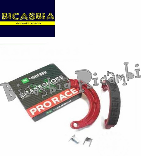 Kit Ganasce Freno Anteriore Per Piaggio Ape 50 | Coppia Completa | Compatibile Con Tutte Le Versioni