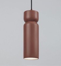 Justice Design Group CER-6510-ClAY-DBRZ-LED1 Ceiling Fixtures Indoor Lighting