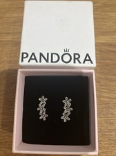 Pandora Dazzling Daisy Cluster Stud Earrings New In Box
