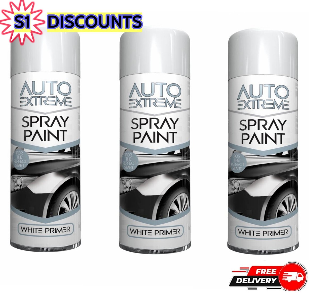 Primer 3 In 1 Gray Aerosol| Auto Parts & Paint - Foto 7
