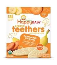 Organics Baby Snacks, Gentle Teething Wafers, Gluten Free Vegan, Sweet Potato