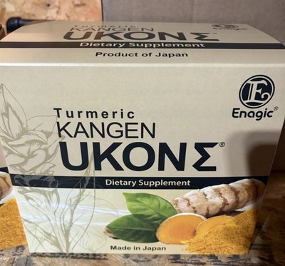 Enagic Kangen Ukon Turmeric Dietary Supplement 2 unopened boxes