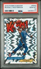2018 Panini Rewards Kaboom! Russell Westbrook #K-RWS PSA 10 1ST YEAR