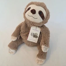 Warmies Microwavable & Weighted Stuffed Animals, Sloth - New with Tags
