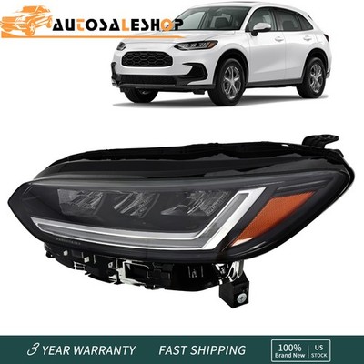 LED Headlight Assembly for 2023 2024 2025 Honda HR-V HRV Left Driver Side LH